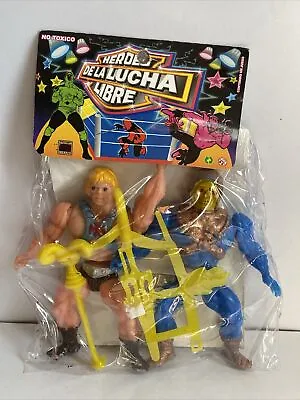 Heroes De La Lucha Libre He-Man Masters Of The Universe MOTU KO Skeletor Figure • $20