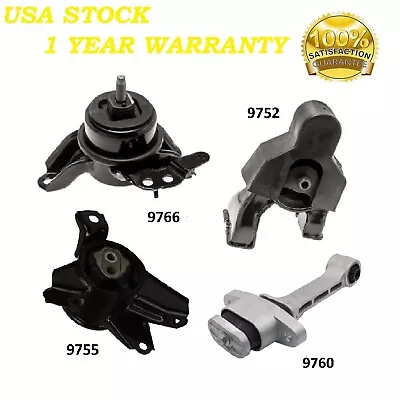 4PCS Motor & Trans Mount FIT 2011-2014 Hyundai Sonata 2.4L GAS - AUTO TRANS • $93.58