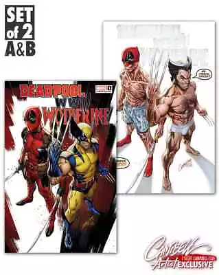 Deadpool & Wolverine: WWIII #1 JSC Artist EXCLUSE J Scott Campbell Variant Set • $120