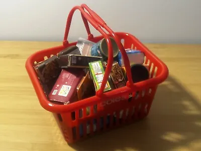 Coles Little Shop Mini Grocery Items & Basket 41 Items Some Doubles See Photos • $35