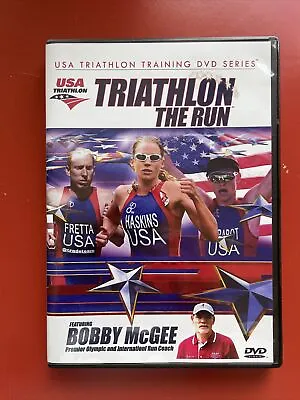 $10 • Buy USA Triathlon The Run Training DVD Bobby McGee Olympic Coach Biomechanics