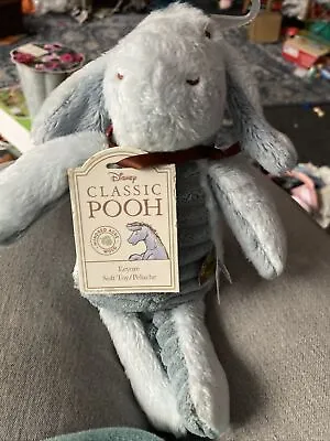 Eeyore Plush Toy Official Disney Classic Winnie The Pooh 0+ New Gift Superb Gift • £5.75