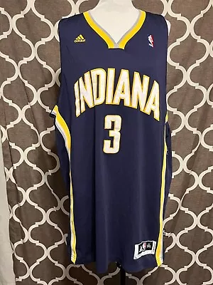 Adidas NBA Indiana Pacers Basketball Jersey George Hill #3 Men’s Size 2XL • $29.95