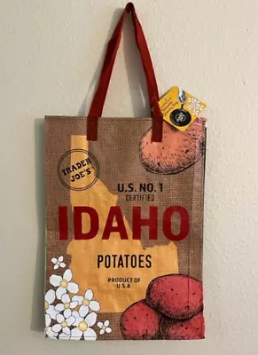 $9.99 • Buy IDAHO Trader Joe's Shopping Grocery Tote Reusable Grocery Tote Bag  NEW