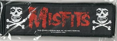 Misfits Punk Patch Cross Bones • £4.64