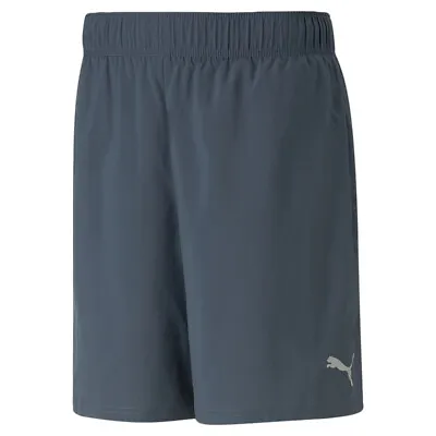 Puma Run Fav 2In1 Athletic Shorts Mens Blue Casual Athletic Bottoms 52135116 • $17.99