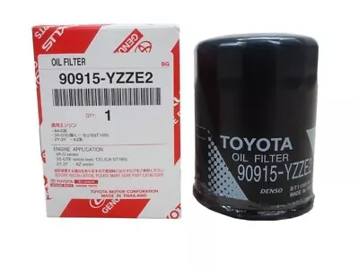 1 X Toyota Genuine Oil Filter 90915-YZZE2  / Aus Ref: Z432 • $18.80