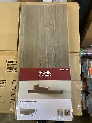 Home Decorators Collection Grey Oak Profile Floating Shelf 24 In • $25