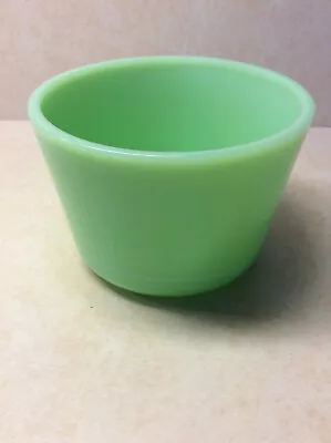 Vintage McKee Jadeite 5  Refrigerator Bowl W/o Lid Nice • $49.99