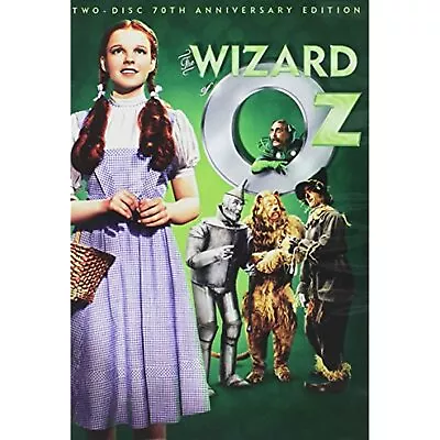 The Wizard Of Oz (DVD Two-Disc 70th Anniversary Edition) NEW • $9.10