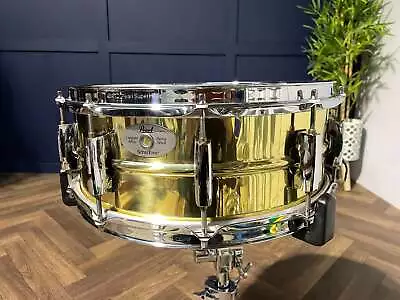 Pearl Sensitone Custom Alloy Brass Shell 14” X 5.5” Snare Drum #LD9 • $373.35
