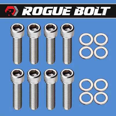 Mopar Big Block Intake Manifold Bolts Stainless Kit Bbm 383 400 413 426w 440 Rb • $13.95