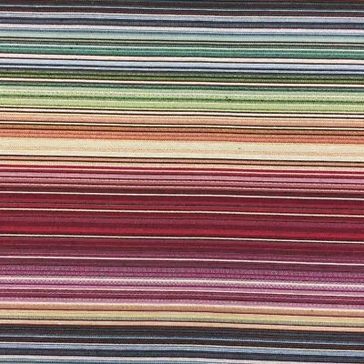 £1.50 • Buy Tapestry Fabric Lines Stripes Upholstery Furnishings Curtains 140cm Wide