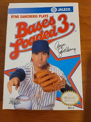 -BOX ONLY--Ryne Sandberg Plays Bases Loaded 3 (Nintendo NES 1991)  • $3.25