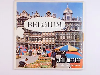 View-Master Belgium 3 Reel Packet W/booklet B188 - DT • $14.95