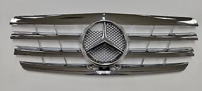 Mercedes E-class All Chrome Grille W/chrome Star W210 2000-2002 E320 E500 E55 E4 • $165.99