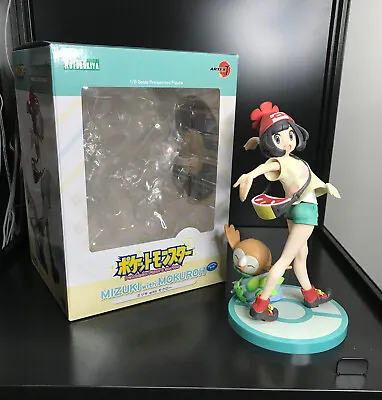 Kotobukiya ARTFX J Pokemon Series Mizuki/Selene & Rowlet 1/8 Figure • $330