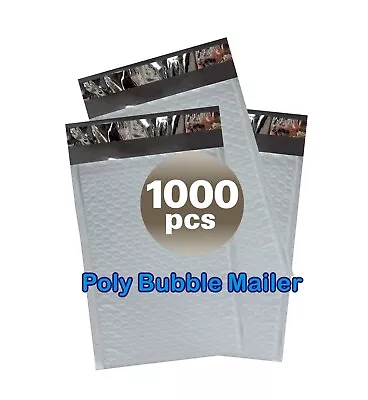 Yens® 1000 #0000 4x7 Poly Bubble Padded Envelopes Mailers Inner 4x6 #0000 Minus • $76.99