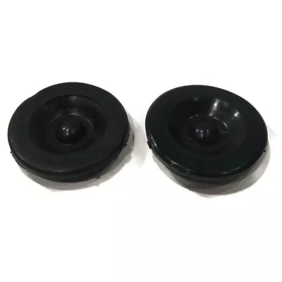 2-Pack Black Rubber Grease Plug Hub Dust Cap Dexter EZ Lube Trailer Camper Axle • $6.49