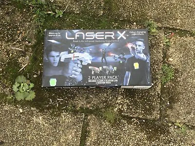 £16.99 • Buy Laser X 2 Player Laser Tag Pack Double Blaster Electronic Game Set 