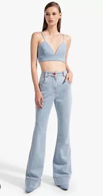 STAUD Austin Denim Pants Women's Size 2 Flare Jeans • $69.99