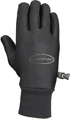 Seirus Innovation All-Weather Lightweight Winter Glove Adult Men's M Black Ski • $8.90