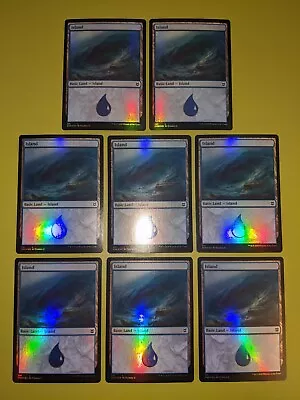 8 FOIL Island # 381 Zendikar Rising Magic The Gathering MTG 8 • $3.95