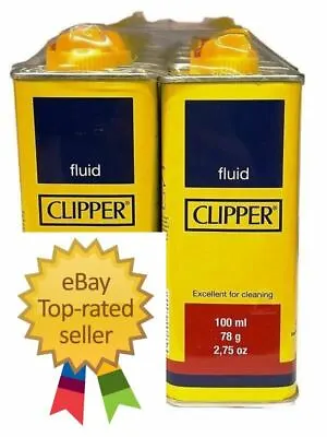 Clipper Lighter Refill Fuel Petrol Universal Lighter Fluid Cleaning Home 100ml • £12.99