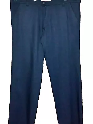 The Frederichoms Blue Men's Spain Wool Dress Pants Size 46 Good For Size US40 • $29