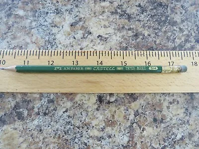 VINTAGE WOOD PENCIL A.W. Faber Castell 9007 Germany 3H Sharpened • $5.09