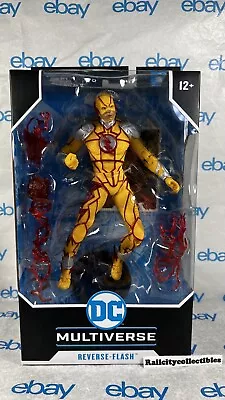 McFarlane DC Multiverse Injustice 2 Reverse Flash Action Figure 7  - BRAND NEW • $19.99