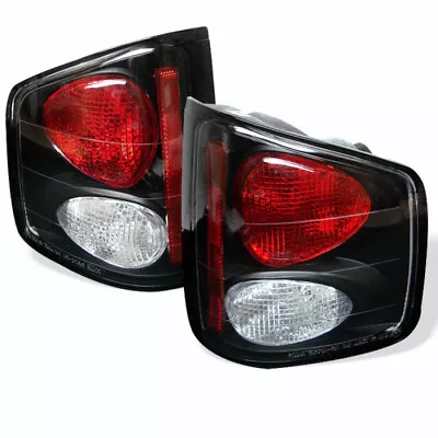 Spyder For Chevy S10 1994-2004 Euro Tail Lights Pair | Black • $94.56