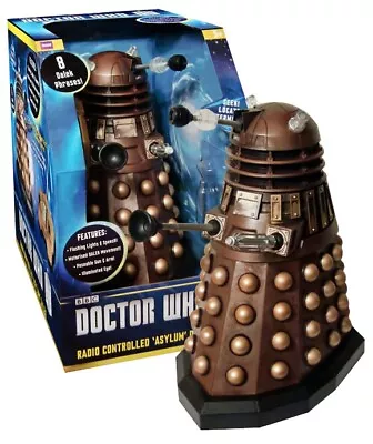 RARE Doctor Who 12″ Remote ASYLUM Dalek (Toys R Us) RC BOXED UNUSED • £225