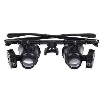 Magnifier Headband Glasses Magnifier Binocular Glass Headset Magnifier 25X • £9.22