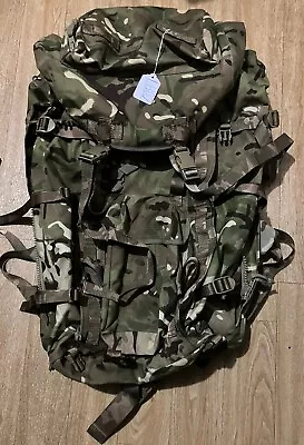 British Army Issue MTP Camouflage Long Back Convoluted 90L Rucksack/Bergen LB02 • £99.95