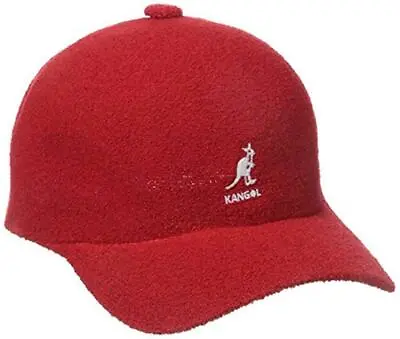 KANGOL BERMUDA SPACE CAP Scarlet Red KIDS LARGE K3289KK • $25