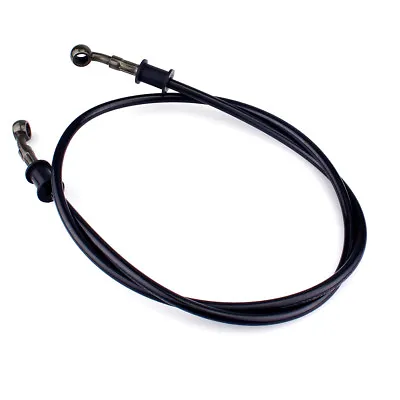 Black Oil Hose Brake Lines Cables For Motorcycle Bikes Universal 11.8 In-78.7 In • $9.34