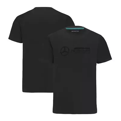 Mercedes Racing F1 T-Shirt (Size M) Men's Stichd Stealth Print T-Shirt - New • £19.99