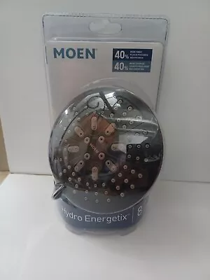 Moen 200W0BRB Hydro Energetix 8-Seeting Shower Head In Mediterranean Bronze • $18.95