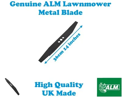 MACALLISTER MAC1600HMA Lawnmower 36cm Metal Blade ALM PR360 • £10.95