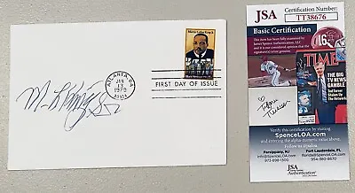 Martin Luther King Sr Signed Autographed First Day Cover JSA Cert Jr Father • $499.95