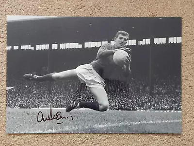 Alex Stepney Manchester United Signed 12x8 Inch Black & White Photo • $16.17