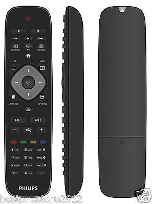 NEW Philips TV Remote For 50PFL5708/F7 50PFL3708 46PFL3708 40PFL4708 39PFL2708 • $11.99