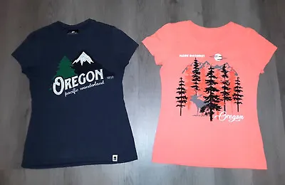 Lot Of Women's Oregon State Graphic T-Shirts Size Small Pacific Northwest • $9.99