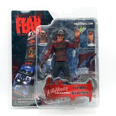 A NIGHTMARE ON ELM STREET Freddy Krueger Figure Cinema Of Fear Series2 Mezco New • $74.82