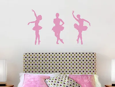 Ballerina Wall Stickers | Ballet Wall Decals | Ballet Wall Art • £14.39