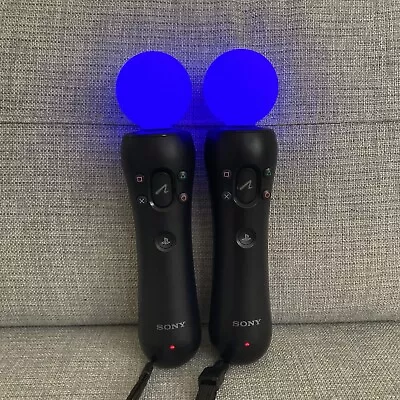 Sony PlayStation PS3 PS4 PSVR Move Motion Controller (CECH-ZCM1E) *TESTED* VGC • $129.95