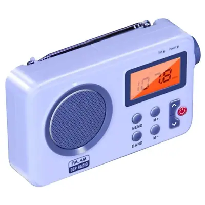 Outdoor LCD Display Portable Radio Earphone Port DAB Digital • $34.64