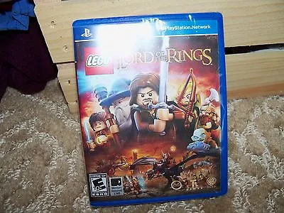 LEGO The Lord Of The Rings  (PlayStation Vita 2012) NEW HTF  • $44.40