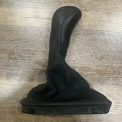 2005 Mercedes E500 W211 OEM Shifter Knob & Boot Black Leather With Wood Trim • $45